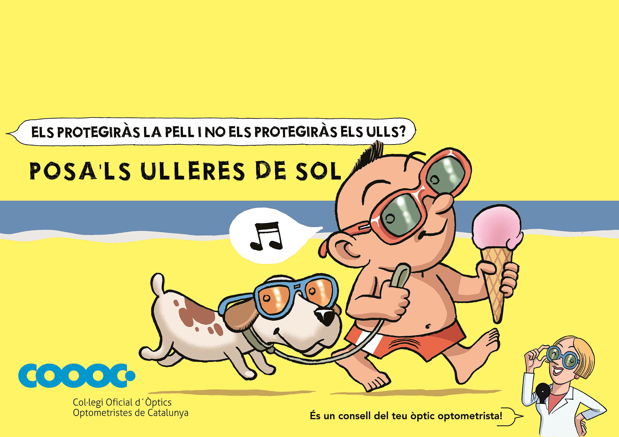 Descarrega’t la campanya de protecció solar del COOOC!